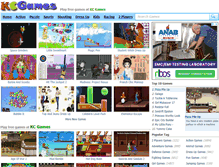 Tablet Screenshot of kcgames.com
